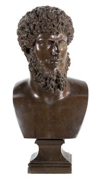 A French Bronze Bust Height 22 inches. — CAST BY BARBEDIENNE, EARLY 20TH CENTURY