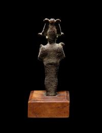 An Egyptian Bronze Osiris