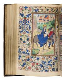 MASTER OF THE VRAI CHRONICQUE D’ÉSCOCE [MARIE VRELANT?] (active Bruges, c. 1464-1484) Book of Hours, in Latin, illuminated manuscript on parchment [Southern Netherlands, Bruges, c. 1467]