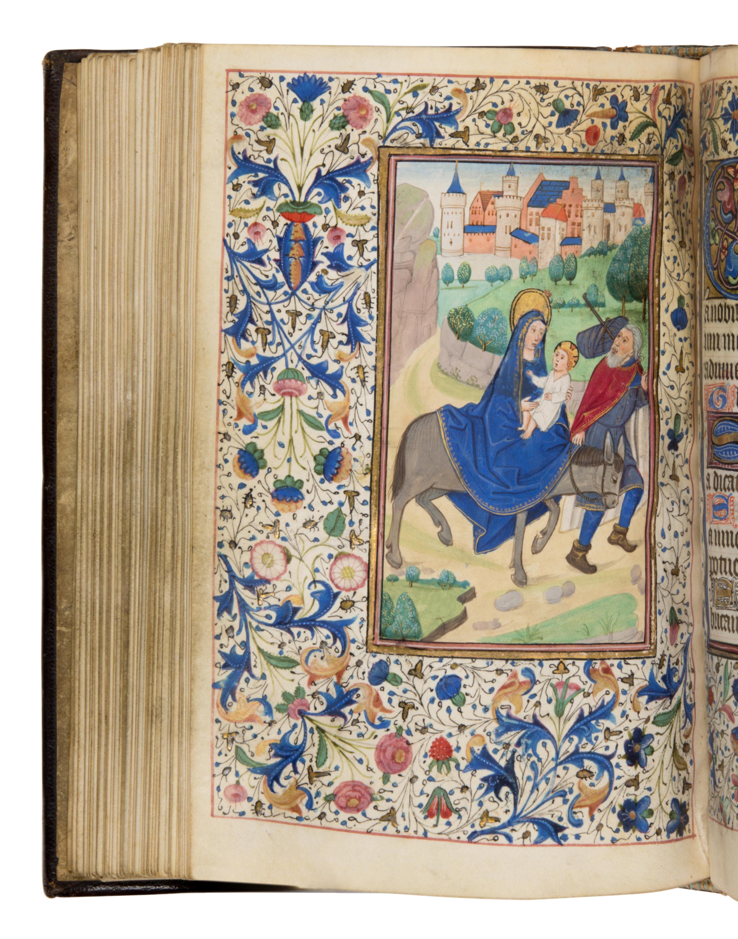 MASTER OF THE VRAI CHRONICQUE D’ÉSCOCE [MARIE VRELANT?] (active Bruges, c. 1464-1484) Book of Hours, in Latin, illuminated manuscript on parchment [Southern Netherlands, Bruges, c. 1467]