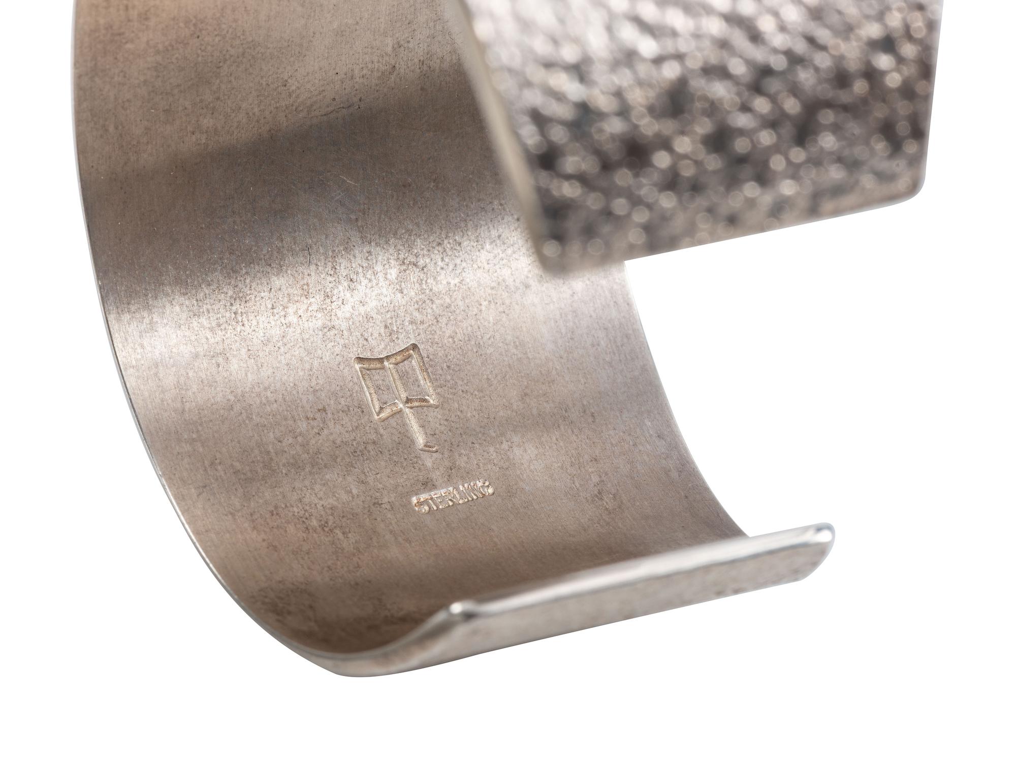 Sterling Silver Textured Cuff Bracelets