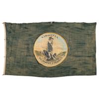 State of Virginia Flag, ca 1870s