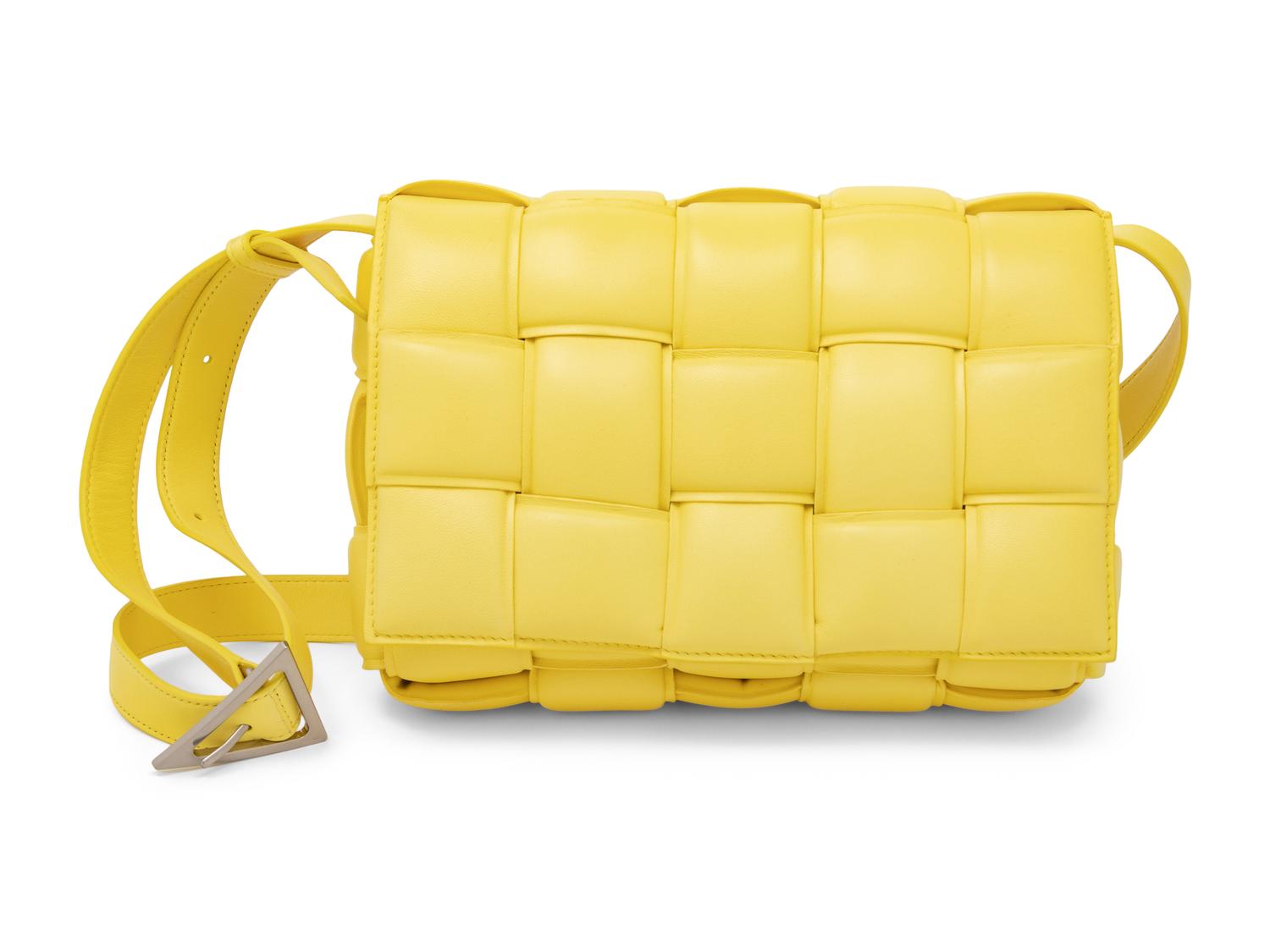 BOTTEGA VENETA PADDED MAXI CASSETTE IN SHERBET LAMBSKIN