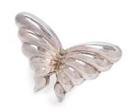 A Sterling Silver Butterfly Brooch, Tiffany & Co., Mexico, 12.00 dwts.
