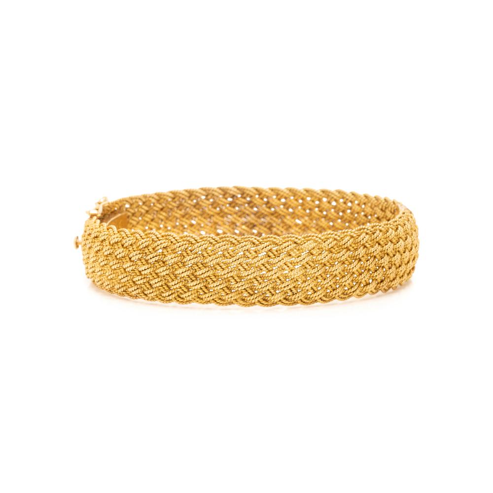 Yellow Gold Bangle Bracelet