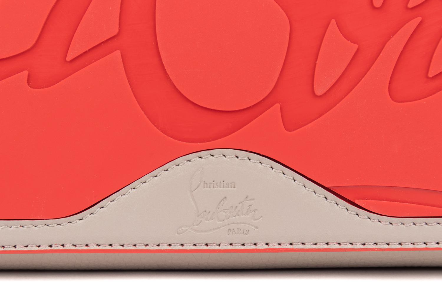 Christian Louboutin Gray Tote with Attached Wrist-let, 2000-10s