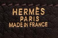 Hermès Dark Brown Leather 32cm Kelly Bag, 2007