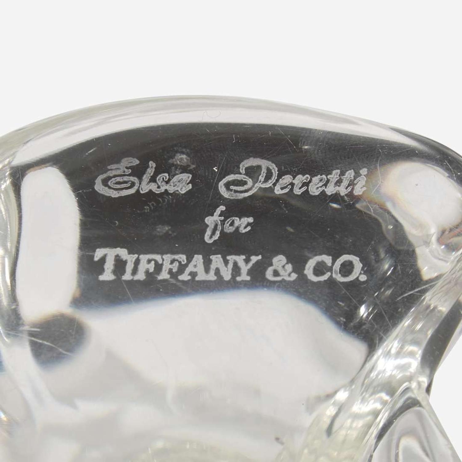 Elsa Peretti (Italian, 1940-2021) Collection of Glass and Sterling Silver Items for Tiffany & Co., Spain, Belgium, and Italy, circa 1970s-1990s