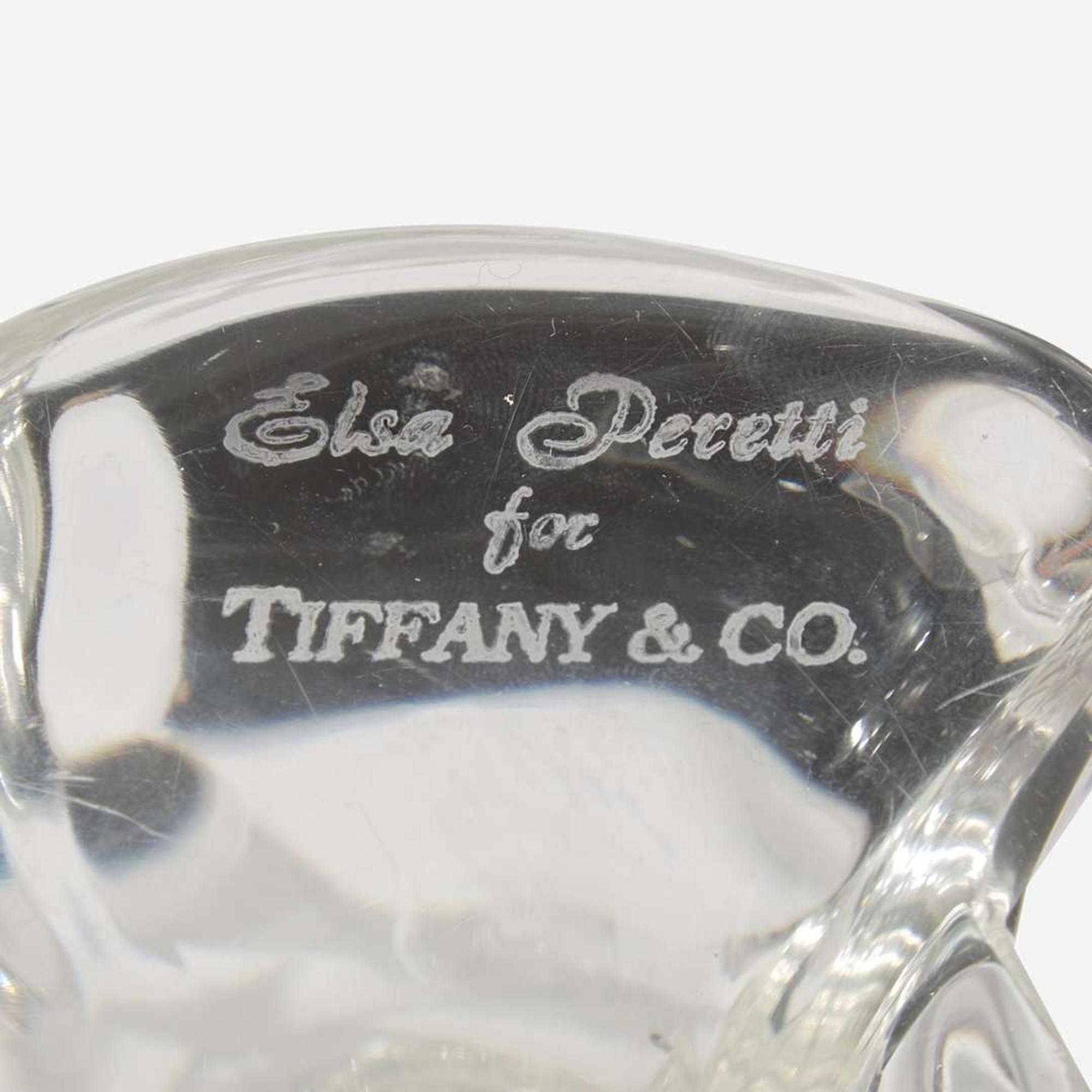 Elsa Peretti (Italian, 1940-2021) Collection of Glass and Sterling Silver Items for Tiffany & Co., Spain, Belgium, and Italy, circa 1970s-1990s