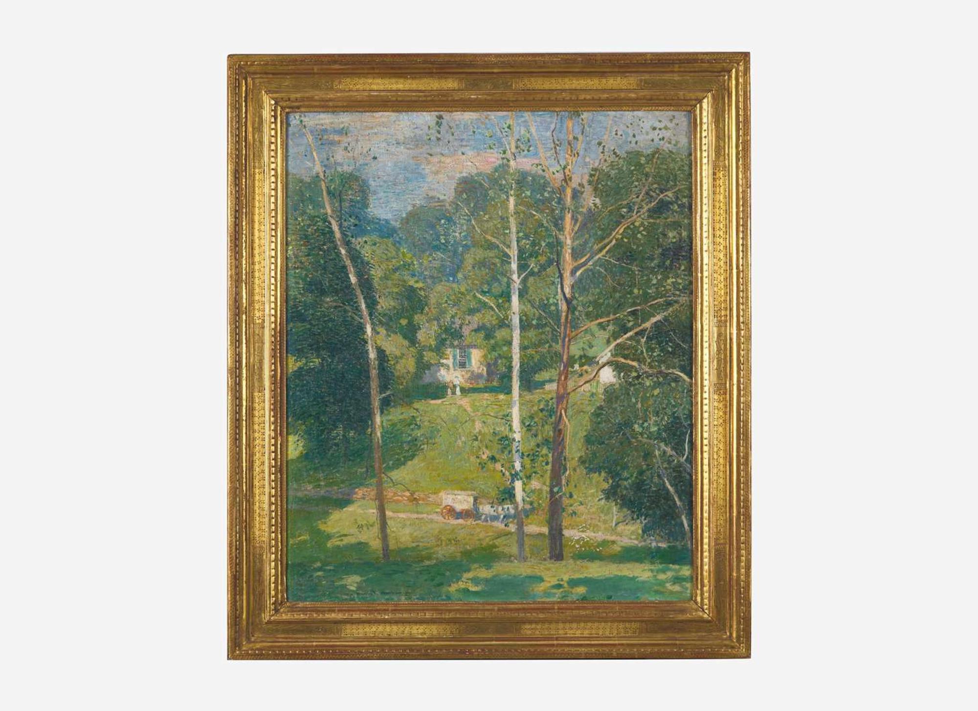 Daniel Garber (American, 1880-1958) - Mary Maxwell's House