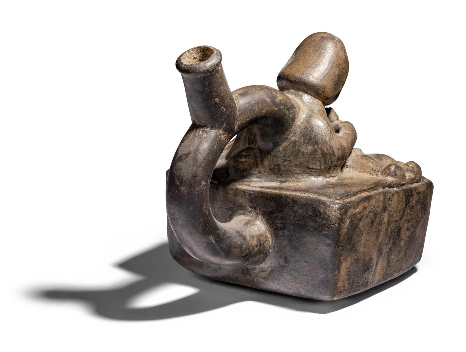 A Moche Erotic Stirrup Vessel