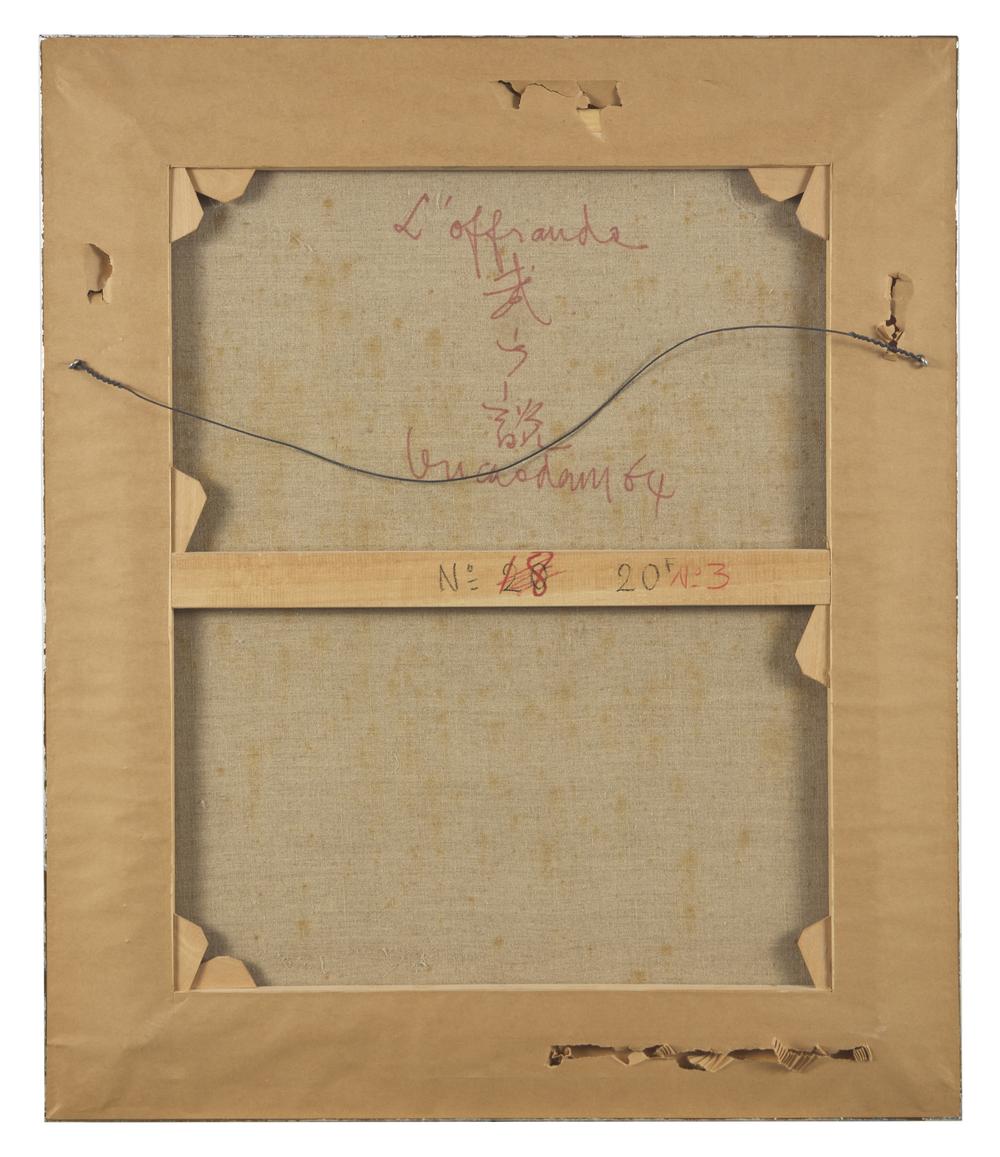 <em>L'Offrande</em>, 1964
