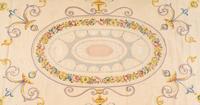An Aubusson Style Oval Rug