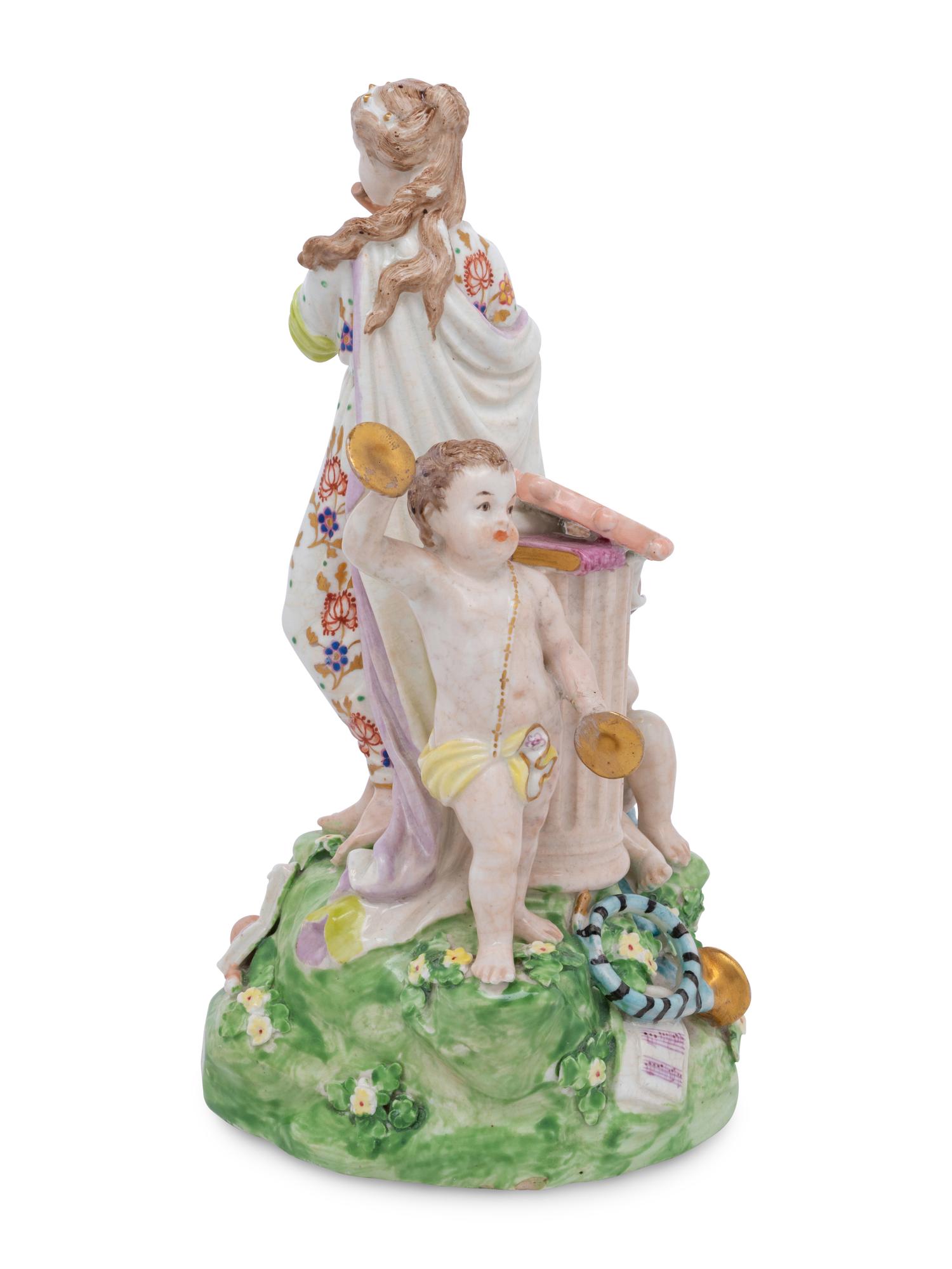 A Continental Porcelain Figural Group