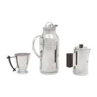 Three Christofle Silver-Plate Coffee Articles