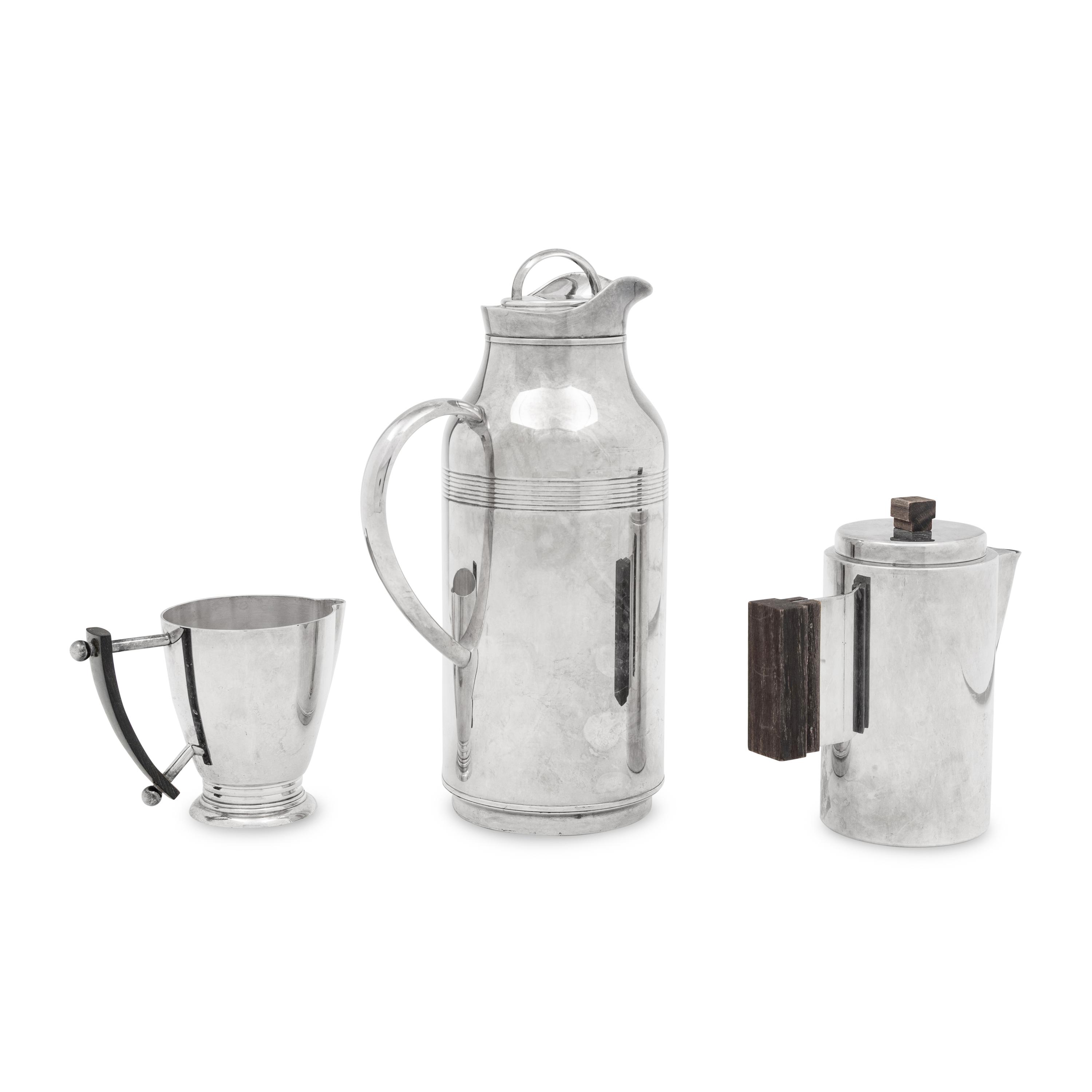 Three Christofle Silver-Plate Coffee Articles