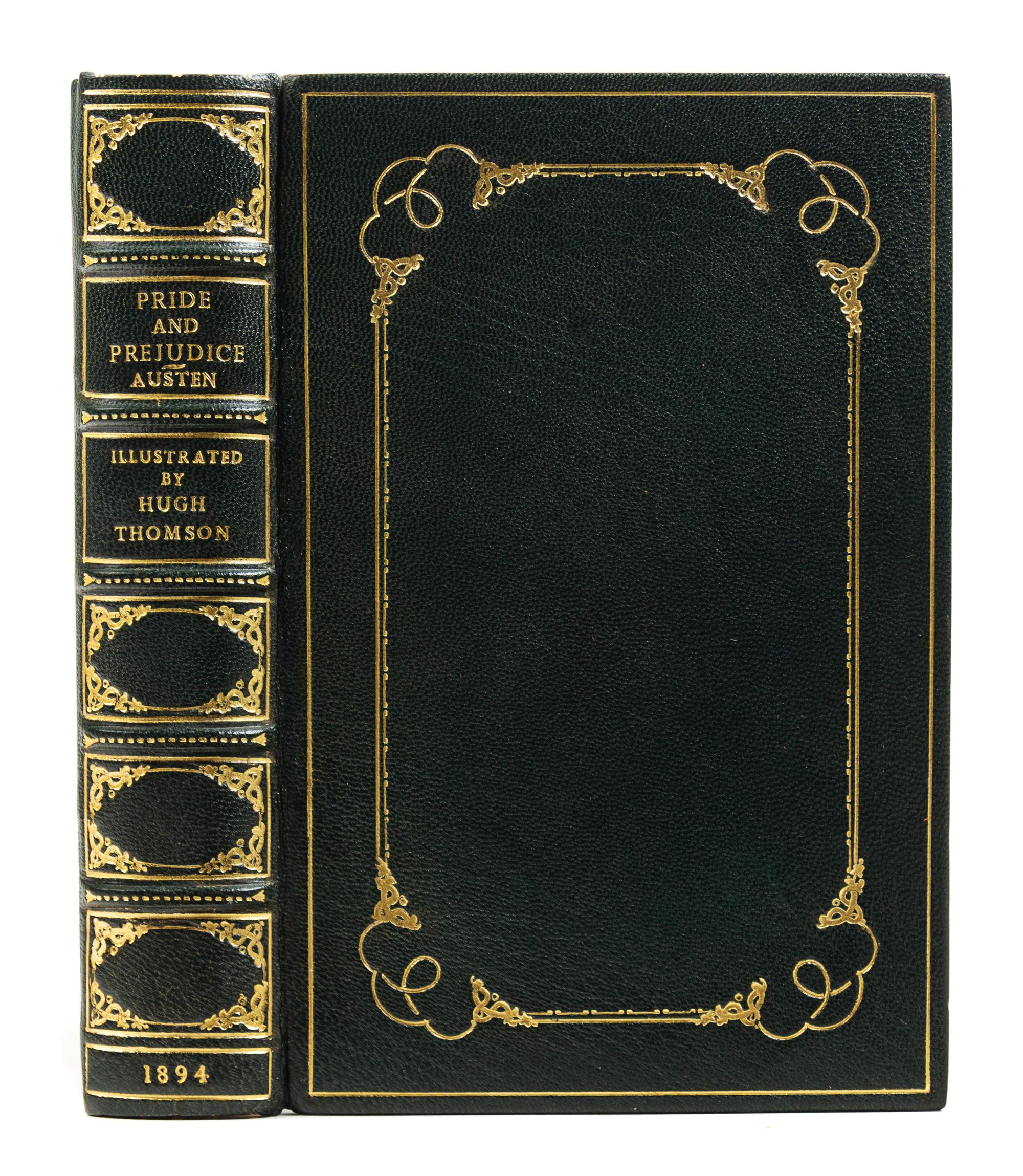AUSTEN, Jane (1775-1817). Hugh THOMSON, illustrator. Pride and Prejudice. London: George Allen, 1894.