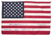 [FLAGS]. A group of items related to the recovery efforts at Ground Zero after September 11, 2011, incl. a helmet worn at the site by retired NYC Detective Arthur Giammarino as he assisted in the recovery efforts.
