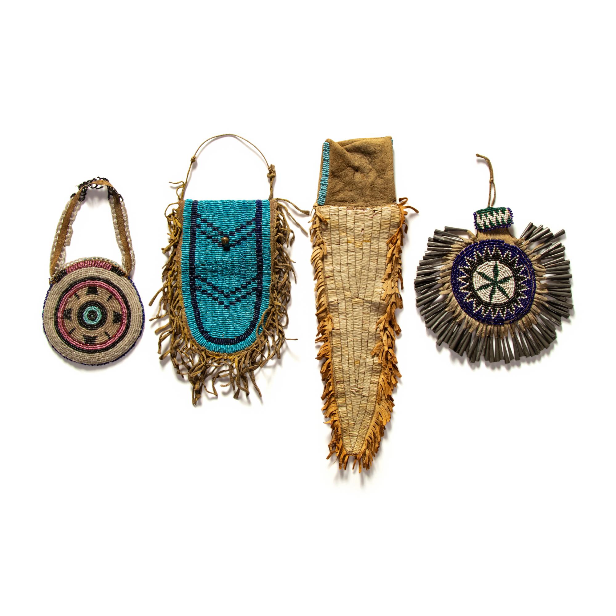 Plains Hide Pouches