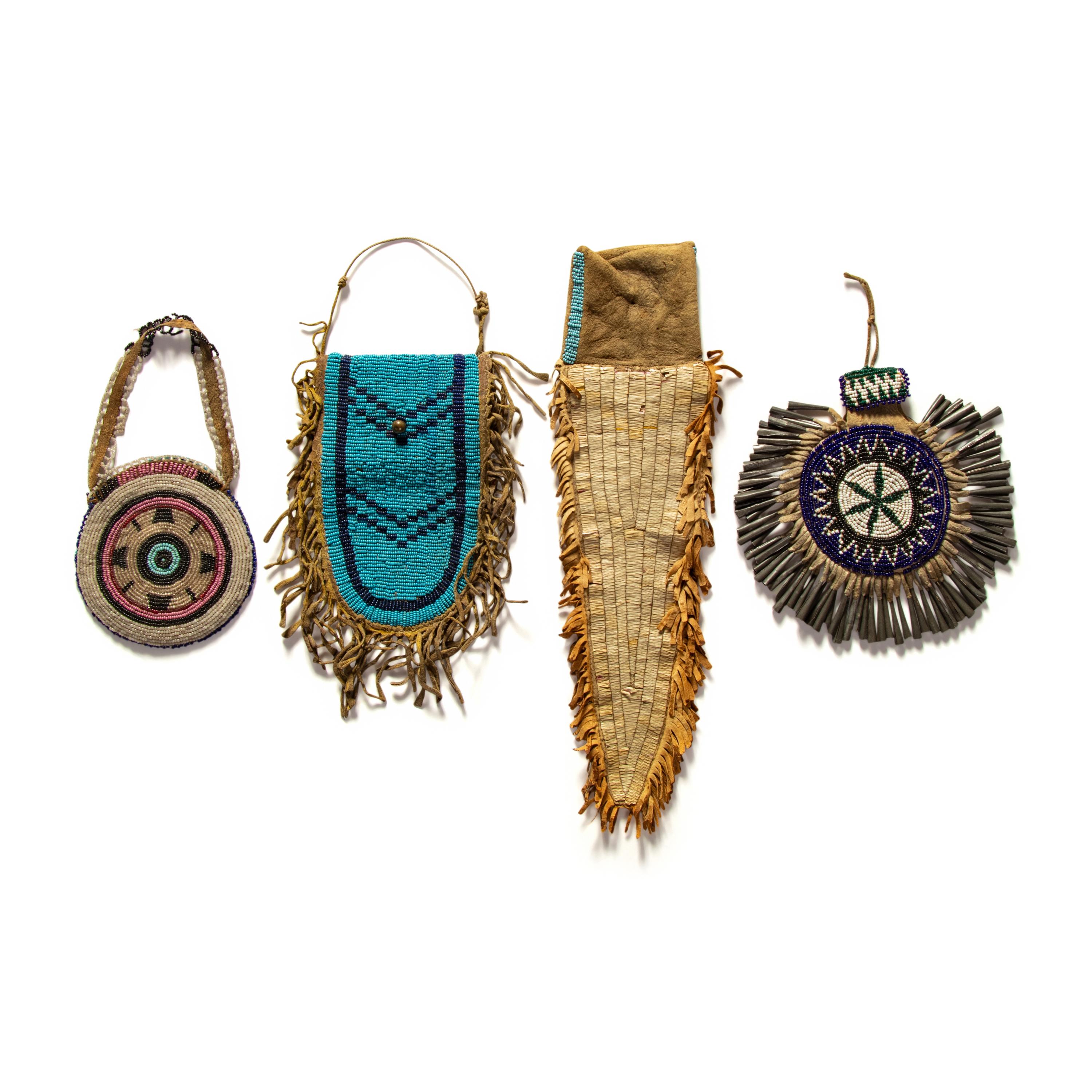 Plains Hide Pouches