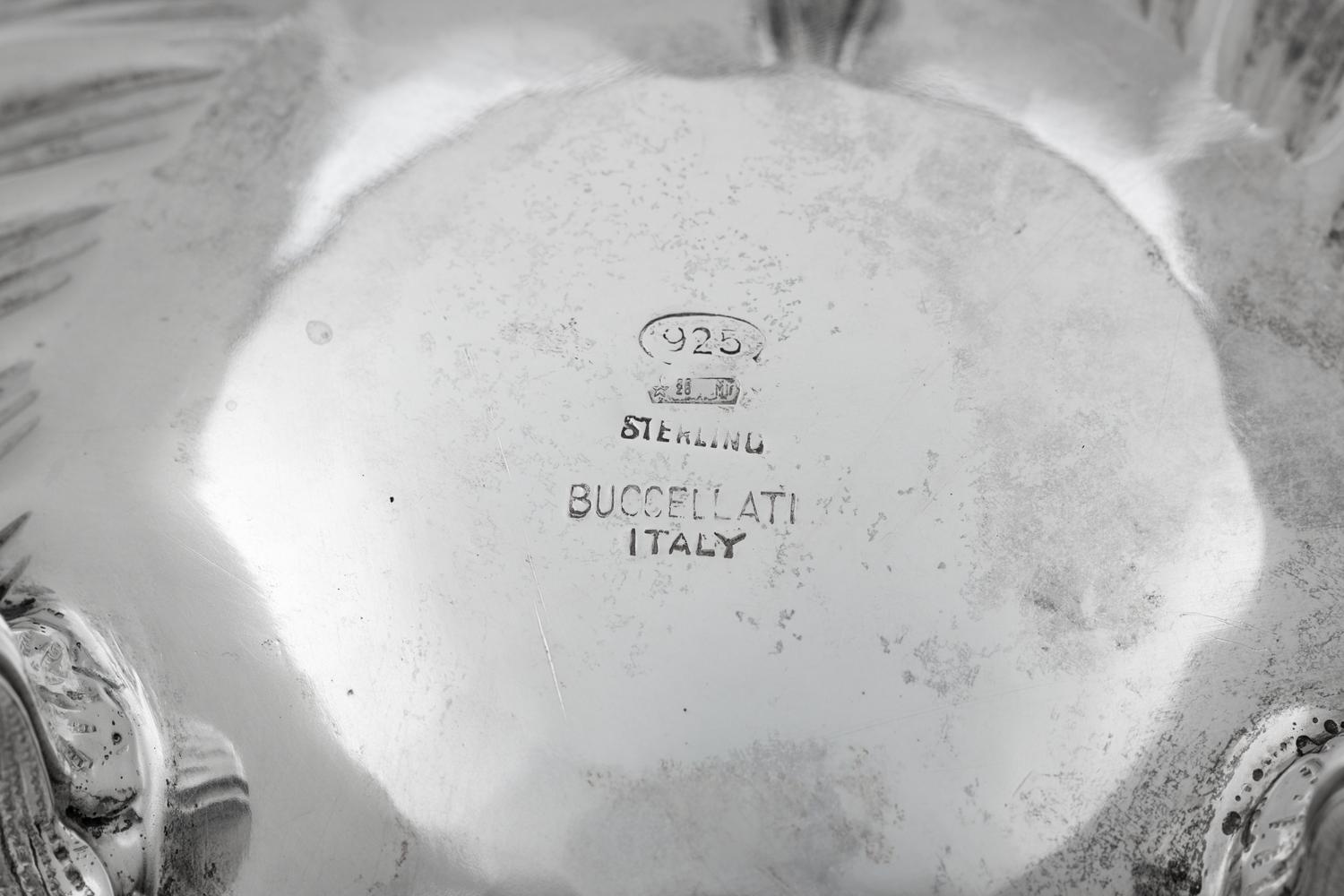 A Buccellati Silver Four-Piece Tea Service