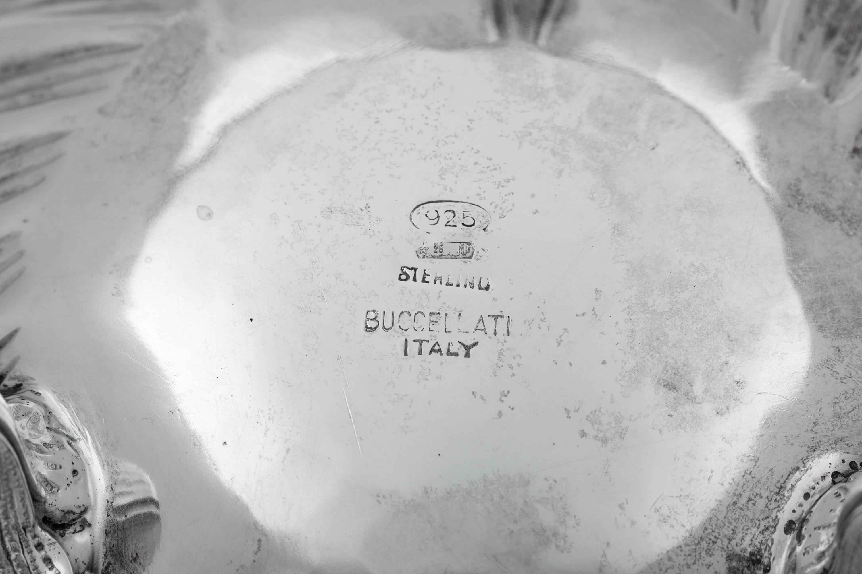 A Buccellati Silver Four-Piece Tea Service