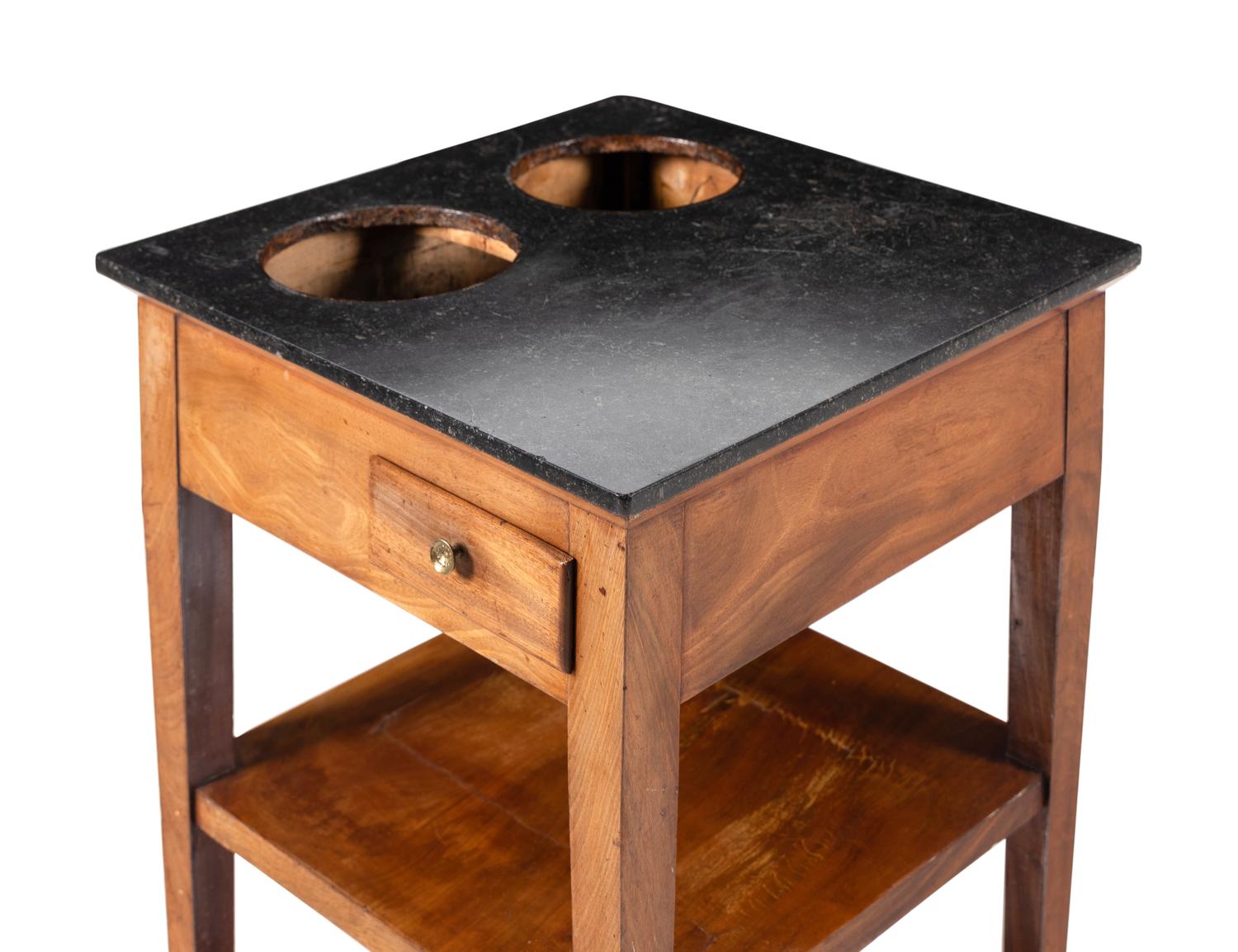 A Directoire Style Marble-Top Rafraîchissoir