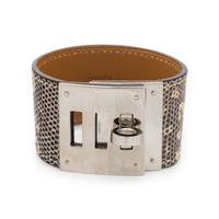 Hermès, Kelly Dog Bracelet in Salvator Lizard