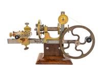 A Brass and Steel Watch Maker's Mandrel — 19th Century