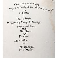 A Folk Art Diorama of the Abolition of Slavery by Steve White