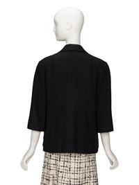 Chanel, Black Tweed Blazer