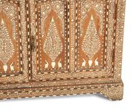 An Anglo-Indian Bone-Inlaid Cabinet