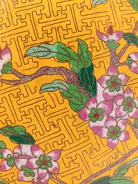 Three Chinese Yellow Ground Cloisonné Enameled Vessels