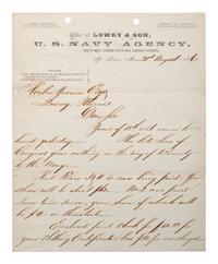 [SLAVERY & ABOLITION] -- [COCKRAN, Francis S. (1814-1886)]. Archive of letters to Maryland abolitionist and Underground Railroad supporter, comprising: