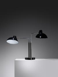 Double Dell Table Lamp, c. 1933 Kaiser Idell, Germany