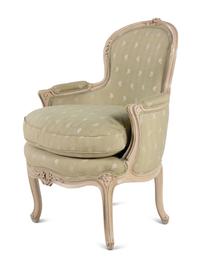 A Louis XV Painted Bergère