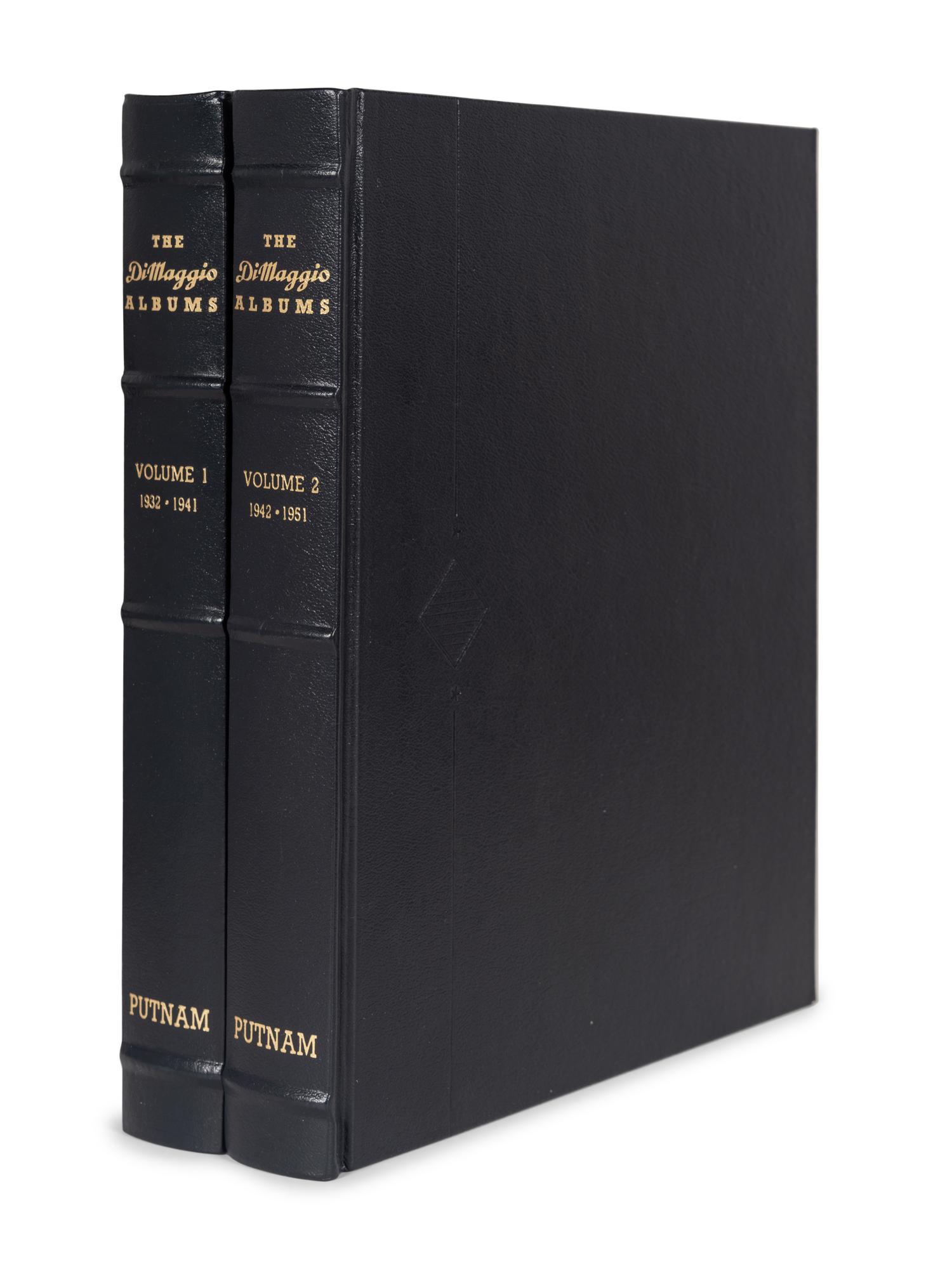 A Joe DiMaggio Signed Autograph Limited Edition Album Book Set,
