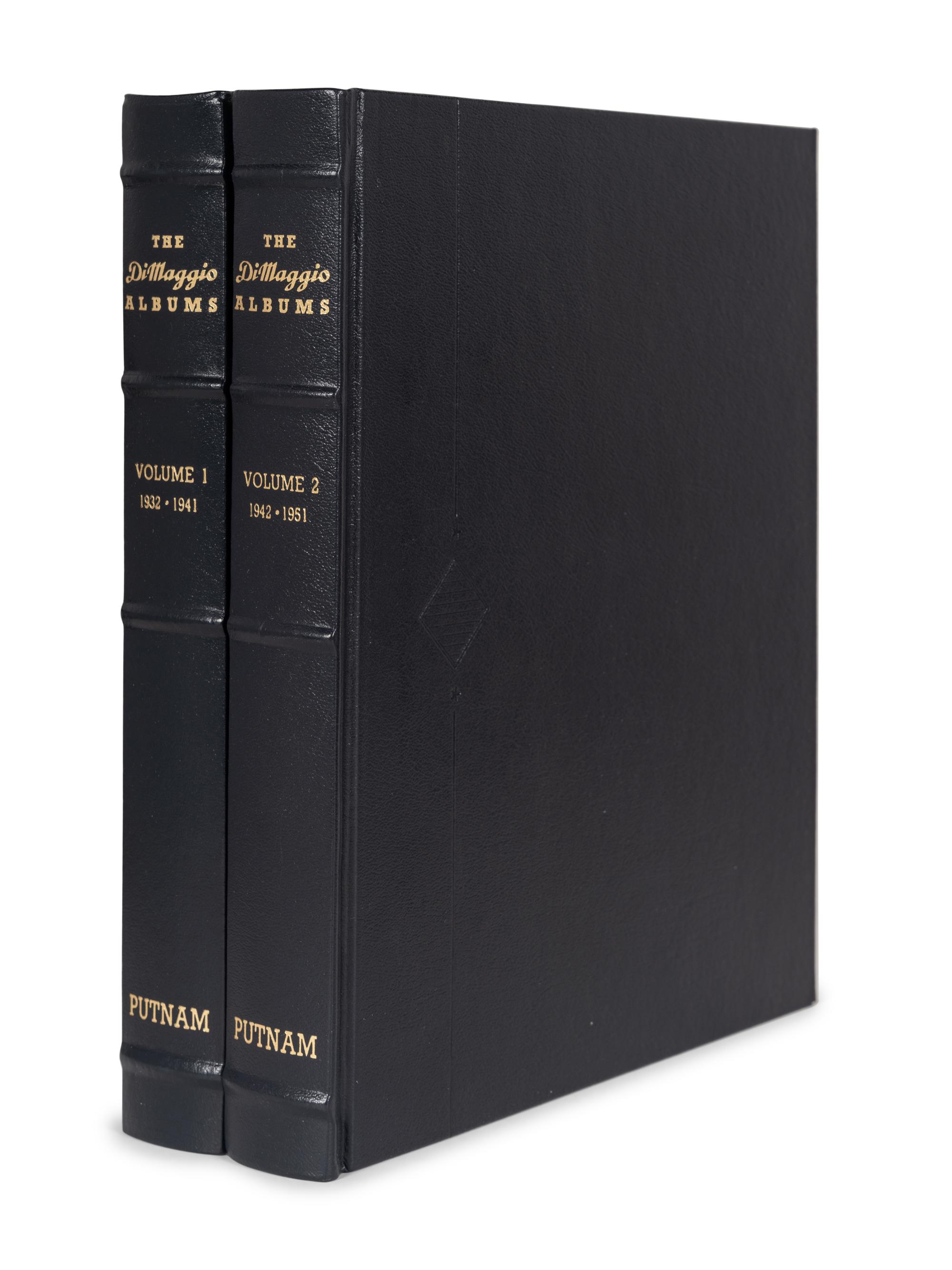 A Joe DiMaggio Signed Autograph Limited Edition Album Book Set,
