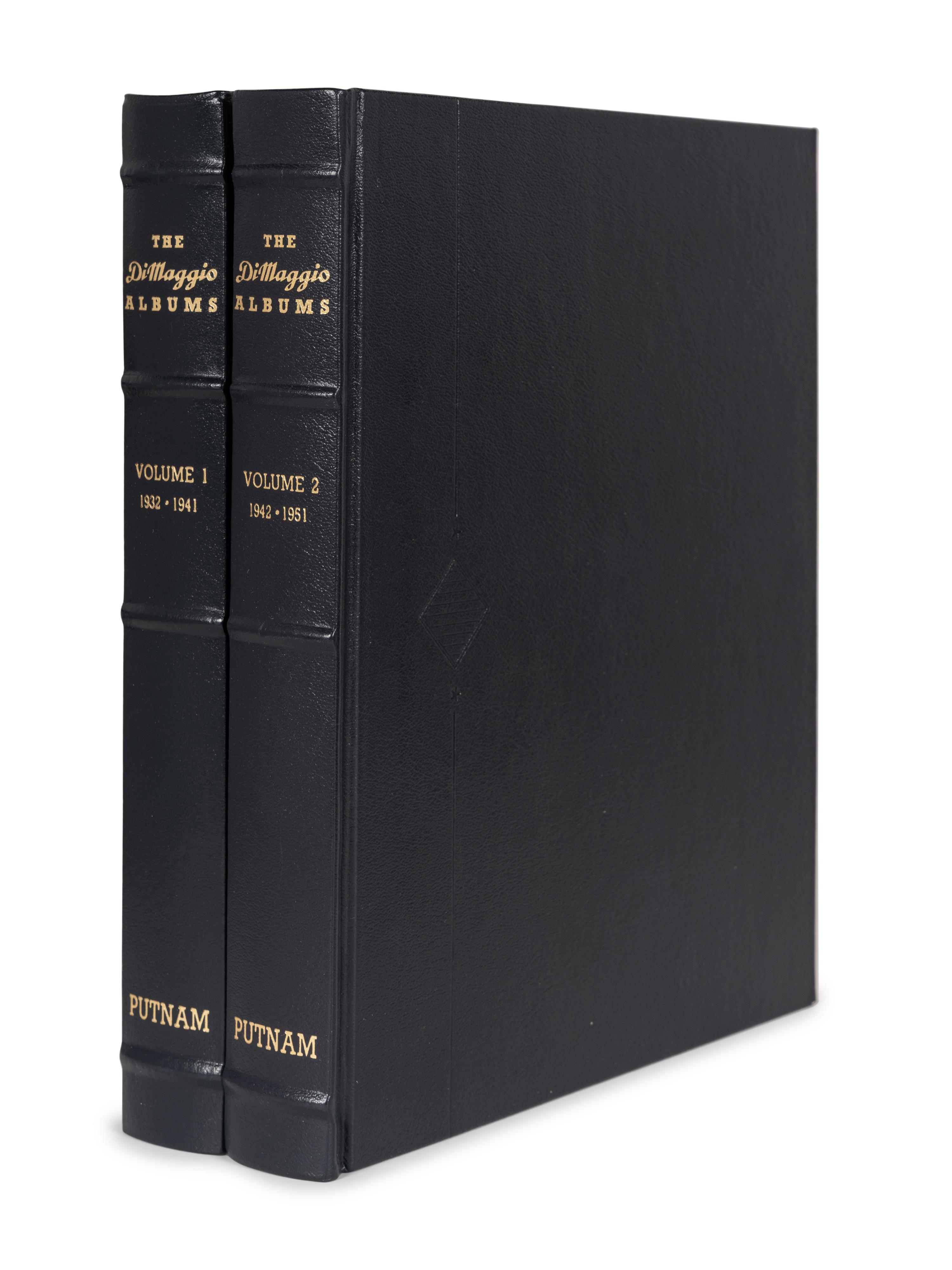 A Joe DiMaggio Signed Autograph Limited Edition Album Book Set,