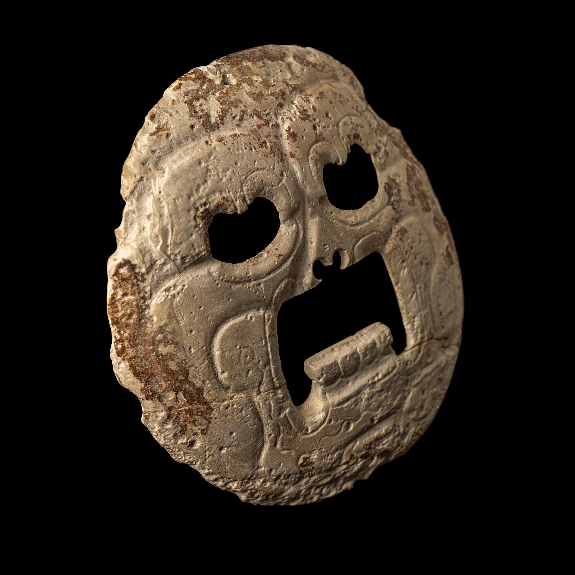 A Maya Face Pendant