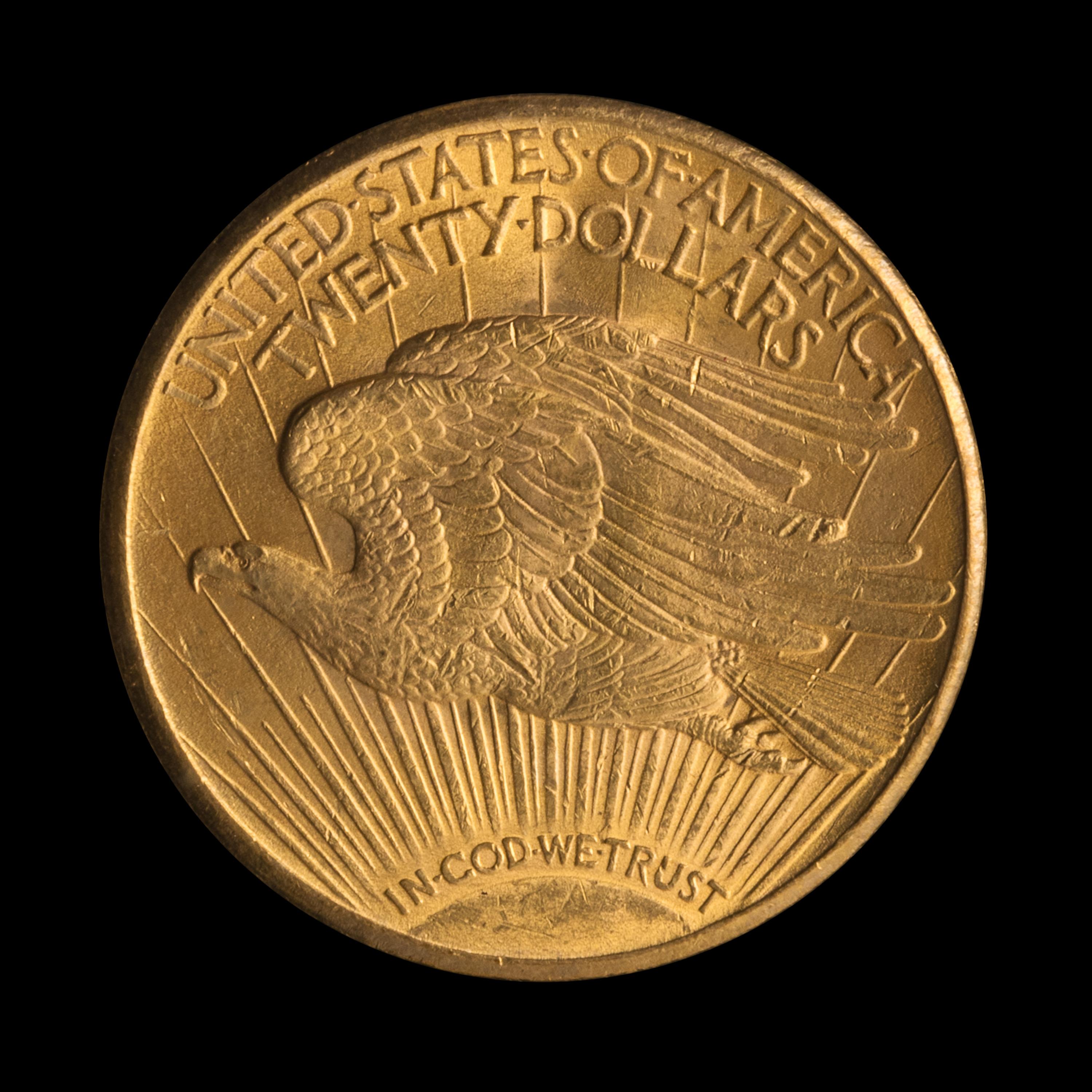 A United States 1925-D St. Gaudens $20 Gold Coin