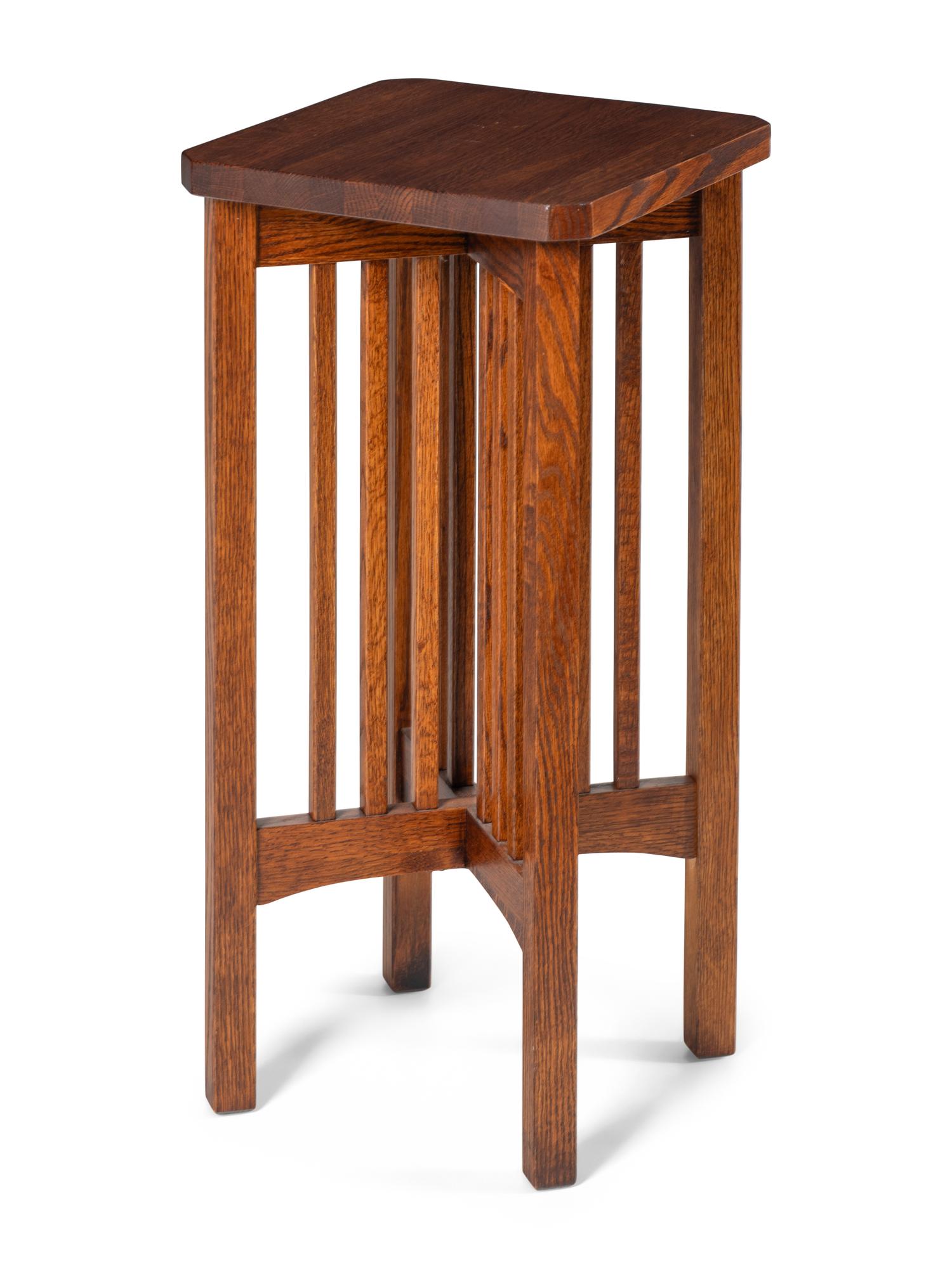 An Arts and Crafts Style Oak Side Table