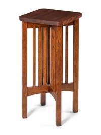 An Arts and Crafts Style Oak Side Table