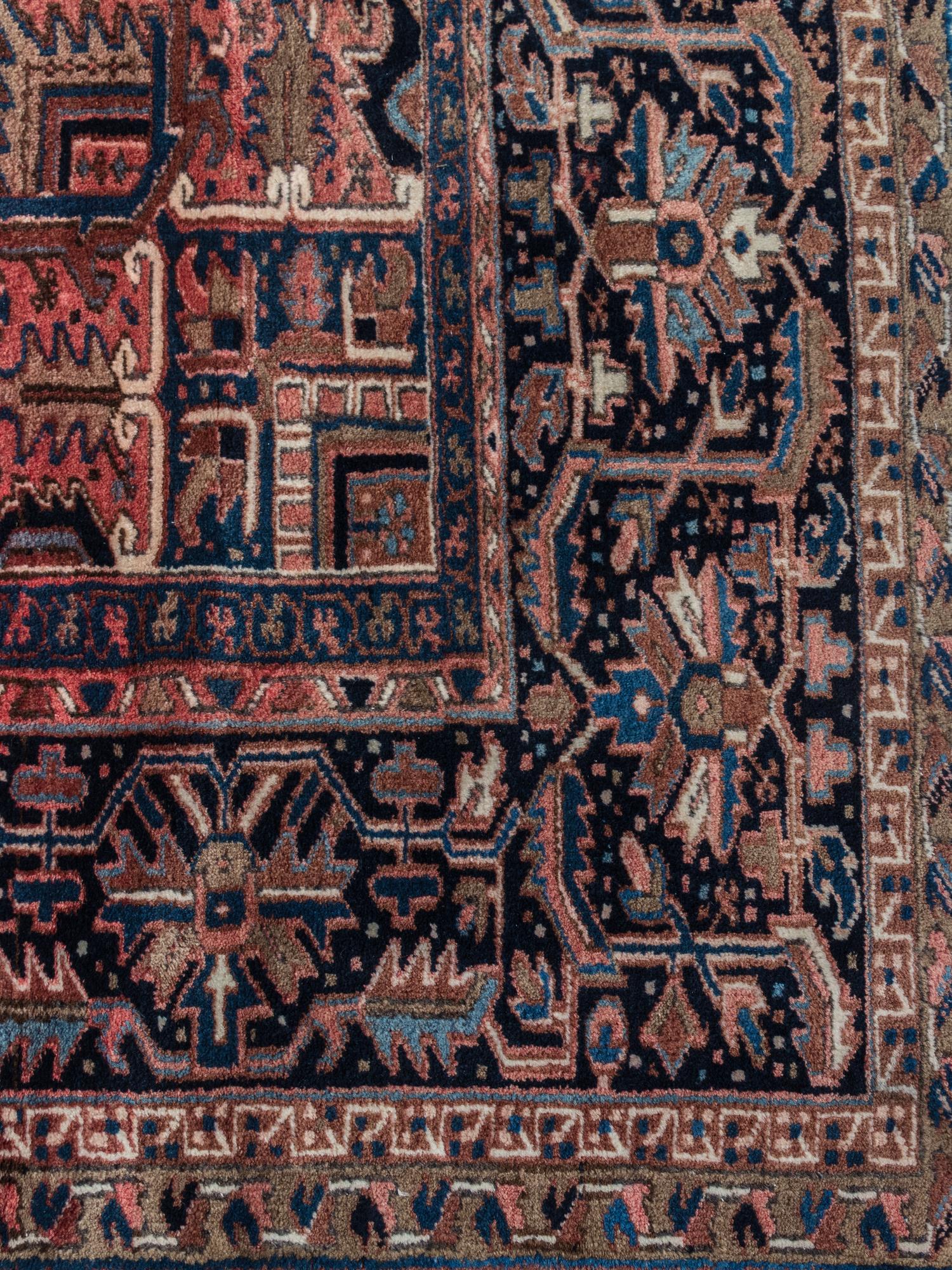 A Heriz Wool Rug