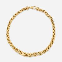 A 14K Yellow Gold Necklace