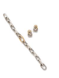 DAVID YURMAN, COLLECTION OF STERLING SILVER AND YELLOW GOLD JEWELRY