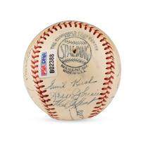 A 1948 Chicago Cubs Team Signed Autograph Baseball (PSA Sticker)