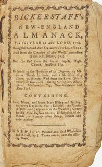 [American Revolution] Revolutionary-Era Sammelband of 4 Connecticut Almanacs