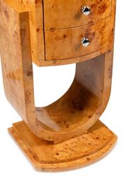 A Pair of Art Deco Style Two-Drawer Bedside Tables