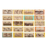 [Early Photography] Group of over 100 Stereoviews of Washington, DC, incl. landmarks and monuments